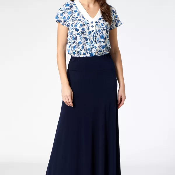 Anna Raxevsky ΜΠΛΕ ΜΑΞΙ ΚΛΟΣ ΦΟΥΣΤΑ