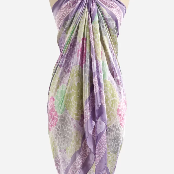 Anna Raxevsky ΠΟΛΥΧΡΩΜΗ ΕΣΑΡΠΑ ΣΕ ΜΩΒ ΦΟΝΤΟ