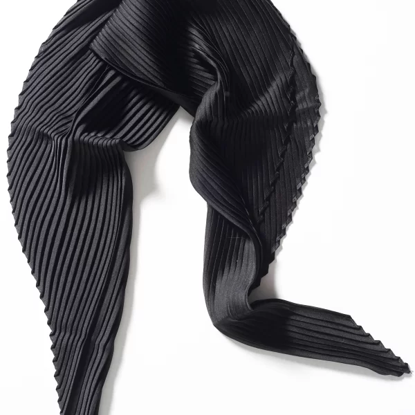 Anna Raxevsky ΜΑΥΡΟ ΜΑΝΤΗΛΙ ΛΑΙΜΟΥ ΜΕ ΜΕΤΑΞΩΤΗ ΥΦΗ ΣΕ ΥΦΟΣ ΠΛΙΣΕ