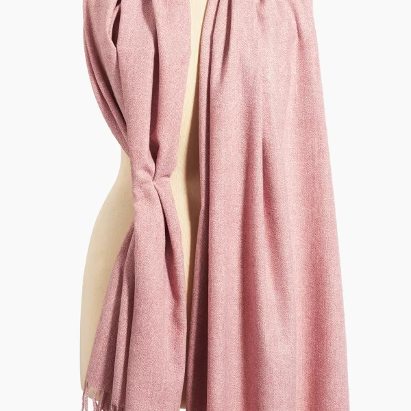 Anna Raxevsky ΑΠΑΛΟ ΡΟΖ ΕΣΑΡΠΑ ΜΕ ΚΡΟΣΙΑ