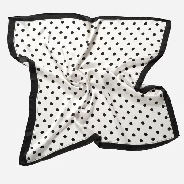 Anna Raxevsky ΜΑΝΤΗΛΙ ΛΑΙΜΟΥ ΜΕ ΜΕΤΑΞΩΤΗ ΥΦΗ ΠΟΥΑ ΛΕΥΚΟ ΜΕ ΜΑΥΡΟ