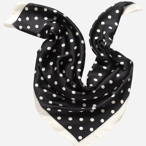 Anna Raxevsky ΜΑΝΤΗΛΙ ΛΑΙΜΟΥ ΜΕ ΜΕΤΑΞΩΤΗ ΥΦΗ ΠΟΥΑ ΜΑΥΡΟ ΜΕ ΛΕΥΚΟ