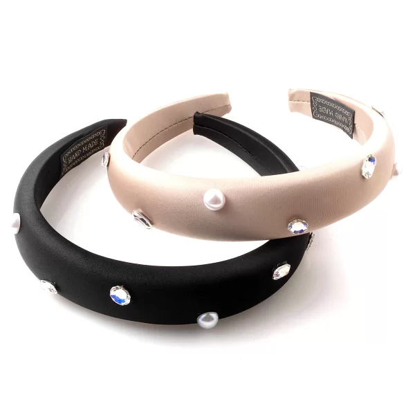 Anna Raxevsky ΔΥΟ ΥΦΑΣΜΑΤΙΝΕΣ ΣΤΕΚΕΣ ΜΕ ΣΤΡΑΣ ΚΑΙ ΠΕΡΛΕΣ