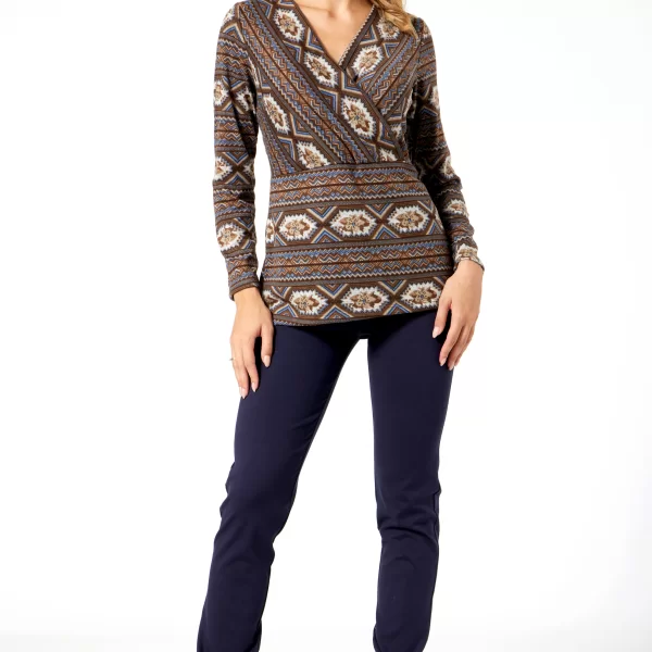 Anna Raxevsky ΜΠΛΕ ΕΛΑΣΤΙΚΟ ΠΑΝΤΕΛΟΝΟΚΟΛΑΝ