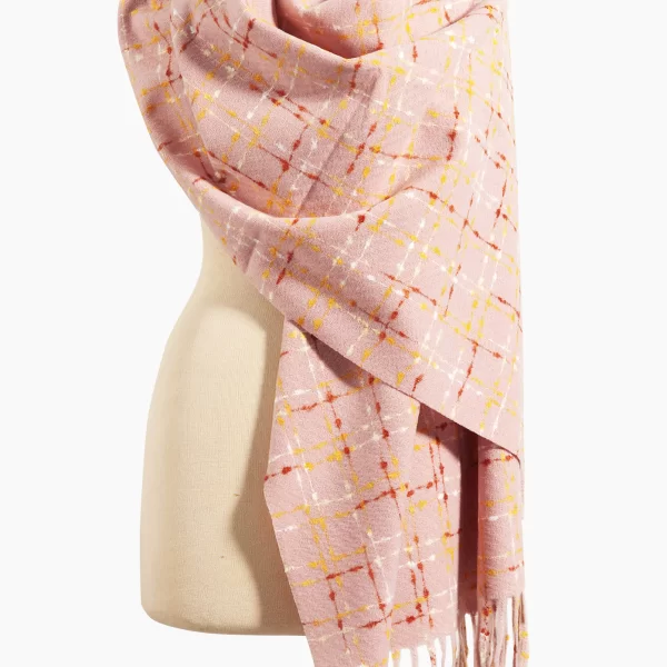 Anna Raxevsky ΡΟΖ ΕΣΑΡΠΑ ΜΕ ΛΕΥΚΕΣ ΚΑΙ ΚΟΚΚΙΝΕΣ ΛΕΠΤΟΜΕΡΕΙΕΣ