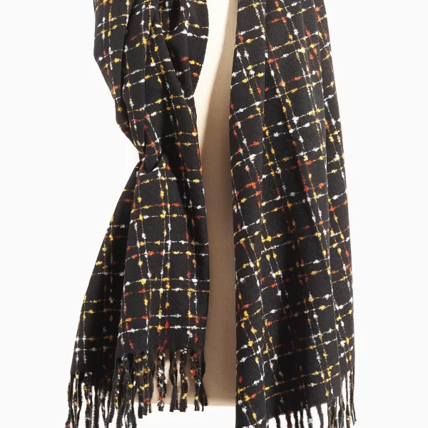 Anna Raxevsky ΜΑΥΡΗ ΕΣΑΡΠΑ ΜΕ ΧΡΩΜΑΤΙΣΤΕΣ ΛΕΠΤΟΜΕΡΕΙΕΣ