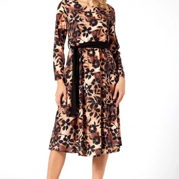 Anna Raxevsky ΚΛΟΣ ΦΛΟΡΑΛ ΦΟΡΕΜΑ ΜΕ ΖΩΝΗ