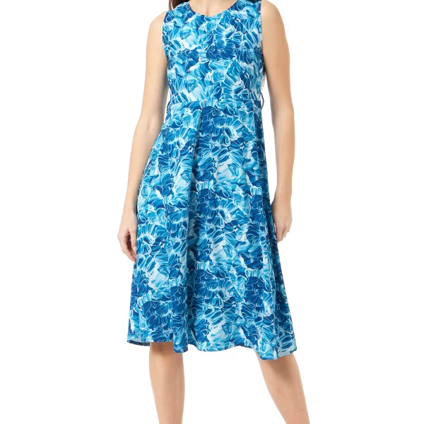 Anna Raxevsky ΜΠΛΕ ΑΜΑΝΙΚΟ ΜΙΝΤΙ ΦΟΡΕΜΑ ΣΕ ΑΛΦΑ ΓΡΑΜΜΗ