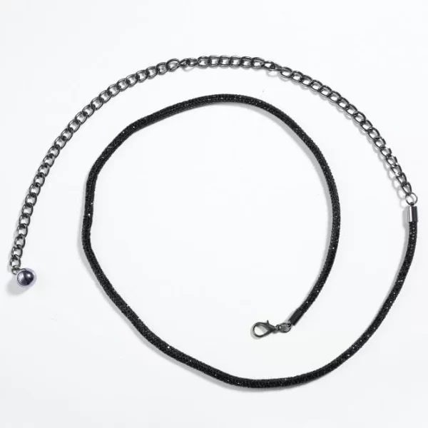 Anna Raxevsky ΜΑΥΡΗ ΑΣΗΜΙ ΖΩΝΗ ΜΕ ΜΑΥΡΑ ΣΤΡΑΣ