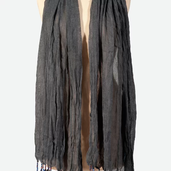 Anna Raxevsky ΜΑΥΡΗ ΕΣΑΡΠΑ/ΠΑΡΕΟ ΜΕ ΧΡΩΜΑΤΙΣΤΕΣ ΚΛΩΣΤΕΣ ΣΤΙΣ ΦΟΥΝΤΙΤΣΕΣ