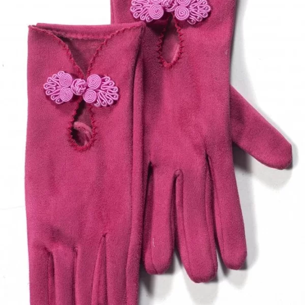 Anna Raxevsky ΚΟΚΚΙΝΑ ΓΑΝΤΙΑ ΜΕ ΚΟΥΜΠΩΜΑ