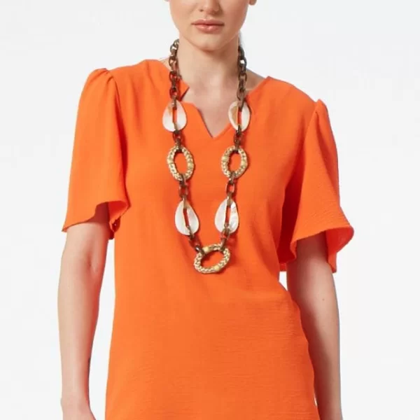 Anna Raxevsky ΠΟΡΤΟΚΑΛΙ ΚΟΝΤΟΜΑΝΙΚΗ ΜΠΛΟΥΖΑ