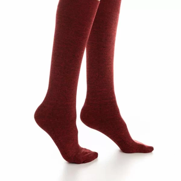 SENSI ΑΔΙΑΦΑΝΟ ΤΡΟΥΑΚΑΡ MELANZE 100 DEN ΜΕ MICROFIBRA 3312 ΚΟΚΚΙΝΟ