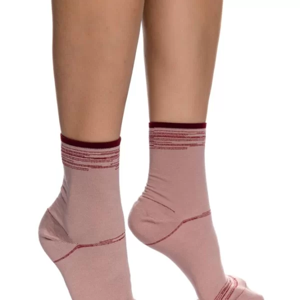 INIZIO ΓΥΝΑΙΚΕΙΑ ΒΑΜΒΟΟ ΚΑΛΤΣΑ INIZIO ΜΕ ΣΧΕΔΙΟ ΛΕΠΤΗ ΡΙΓΑ 3133-1 ΡΟΖ