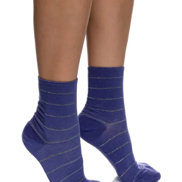 INIZIO ΓΥΝΑΙΚΕΙΑ ΒΑΜΒΟΟ ΚΑΛΤΣΑ INIZIO ΜΕ ΣΧΕΔΙΟ ΛΕΠΤΗ ΡΙΓΑ LUREX 3133-3 ΛΙΛΑ