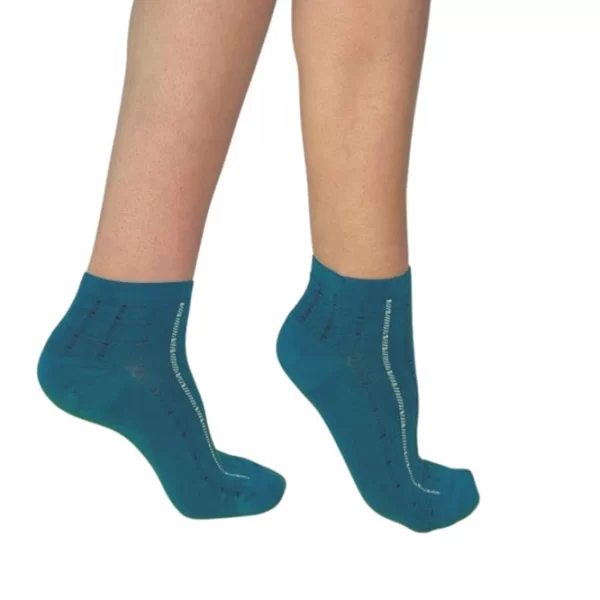 INIZIO ΓΥΝΑΙΚΕΙΑ BAMBOO ΗΜΙΚΟΝΤΗ ΚΑΛΤΣΑ ΜΕ ΣΧΕΔΙΟ ΡΙΓΕΣ 3910-2 ΠΕΤΡΟΛ