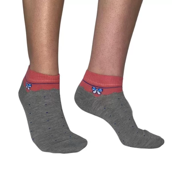 INIZIO ΓΥΝΑΙΚΕΙΑ ΚΟΦΤΗ BAMBOO ΚΑΛΤΣΑ INIZIO ME ΣΧΕΔΙΟ ΦΙΟΓΚΟ 3830 ΓΚΡΙ