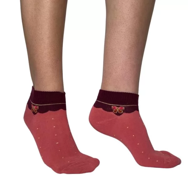 INIZIO ΓΥΝΑΙΚΕΙΑ ΚΟΦΤΗ BAMBOO ΚΑΛΤΣΑ INIZIO ME ΣΧΕΔΙΟ ΦΙΟΓΚΟ 3830 ΣΑΠΙΟ ΜΗΛΟ