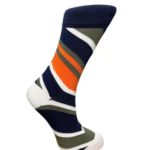 INIZIO ΓΥΝΑΙΚΕΙΑ ΒΑΜΒΑΚΕΡΗ ΚΑΛΤΣΑ ΜΕ ΣΧΕΔΙΟ ΡΙΓΑ 3136-04-1 ΧΑΚΙ/ΠΟΡΤΟΚΑΛΙ