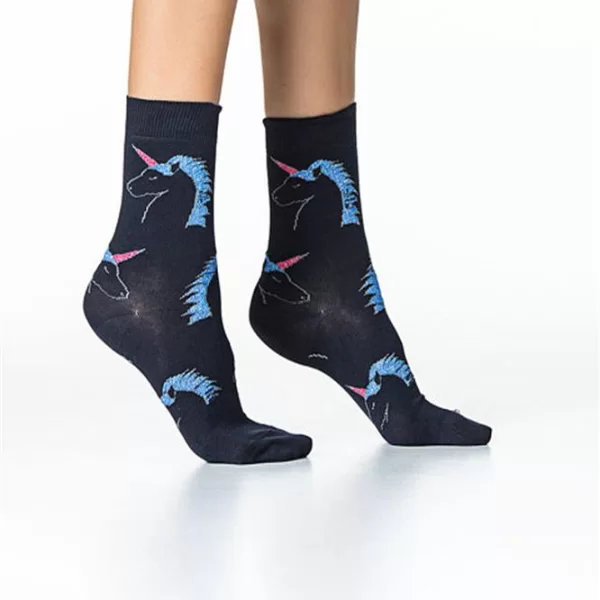 INIZIO ΒΑΜΒΑΚΕΡΗ ΓΥΝΑΙΚΕΙΑ ΚΑΛΤΣΑ INIZIO ΜΕ ΣΧΕΔΙΟ ΜΟΝΟΚΕΡΟΣ 3106 ΜΠΛΕ