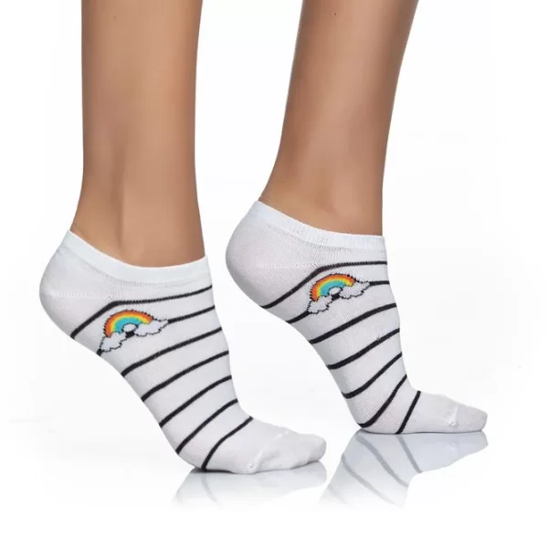 INIZIO ΚΟΦΤΗ ΓΥΝΑΚΕΙΑ ΚΑΛΤΣΑ INIZIO ΣΧΕΔΙΟ ΡΙΓΑ 3825-8 ΛΕΥΚΟ