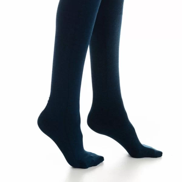 SENSI ΑΔΙΑΦΑΝΟ ΤΡΟΥΑΚΑΡ MELANZE 100 DEN ΜΕ MICROFIBRA 3312 ΜΠΛΕ