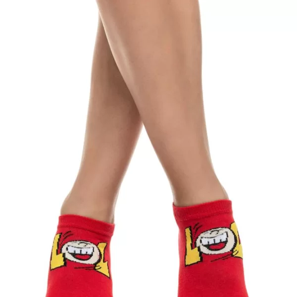 INIZIO ΓΥΝΑΙΚΕΙΑ ΚΟΦΤΗ ΚΑΛΤΣΑ INIZIO ΣΧΕΔΙΟ LOL 3827-3 ΚΟΚΚΙΝΟ