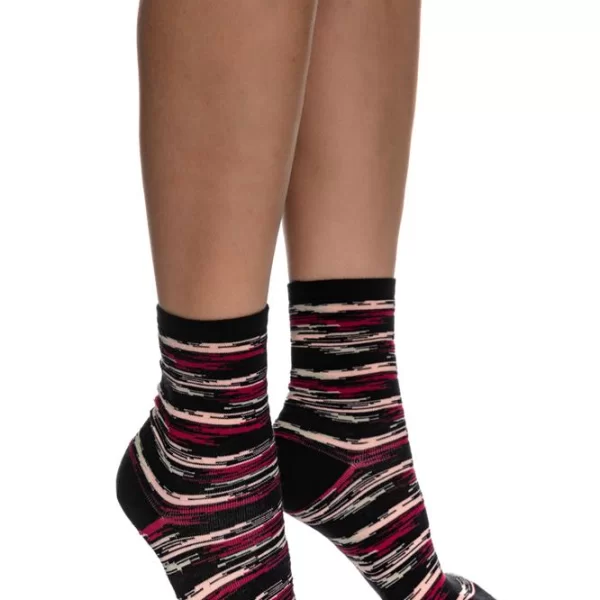 INIZIO ΓΥΝΑΙΚΕΙΑ ΒΑΜΒΑΚΕΡΗ ΚΑΛΤΣΑ ΜΕ ΣΧΕΔΙΟ 3132-1 ΜΑΥΡΟ