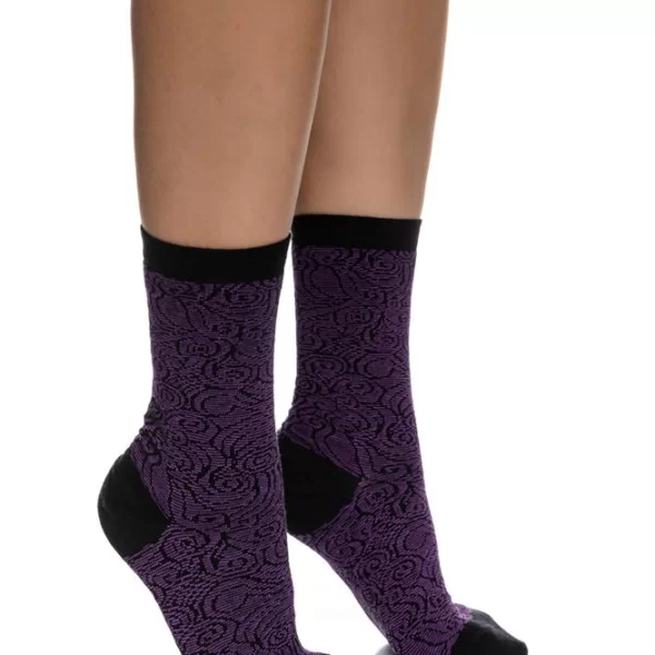 INIZIO ΓΥΝΑΙΚΕΙΑ ΒΑΜΒΑΚΕΡΗ ΚΑΛΤΣΑ ΜΕ ΣΧΕΔΙΟ ΚΕΝΤΗΜΑ 3131-2 ΜΑΥΡΟ/ΜΟΒ