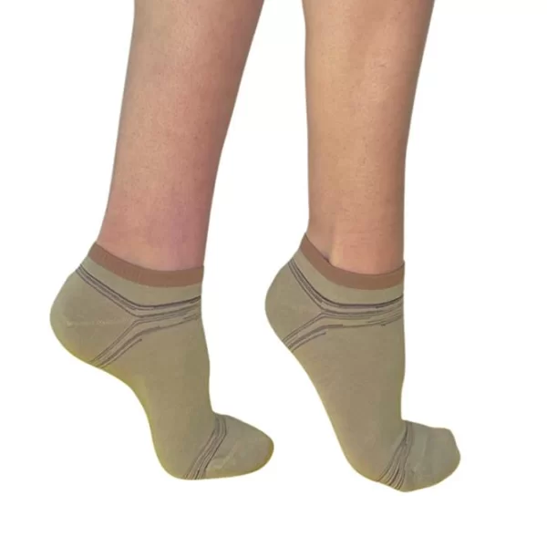 INIZIO ΓΥΝΑΙΚΕΙΑ ΚΟΦΤΗ BAMBOO ΚΑΛΤΣΑ INIZIO ME ΣΧΕΔΙΟ 3829 ΜΠΕΖ/ΚΑΦΕ