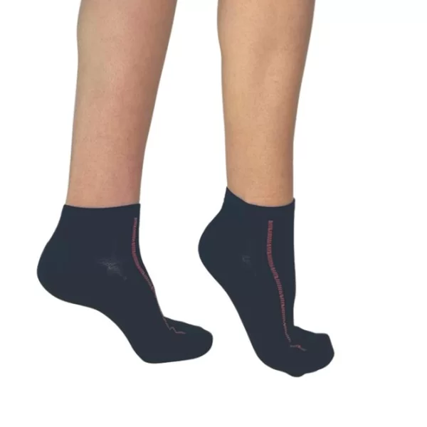 INIZIO ΓΥΝΑΙΚΕΙΑ BAMBOO ΗΜΙΚΟΝΤΗ ΚΑΛΤΣΑ ΜΕ ΣΧΕΔΙΟ ΡΙΓΕΣ 3910-2 ΜΠΛΕ