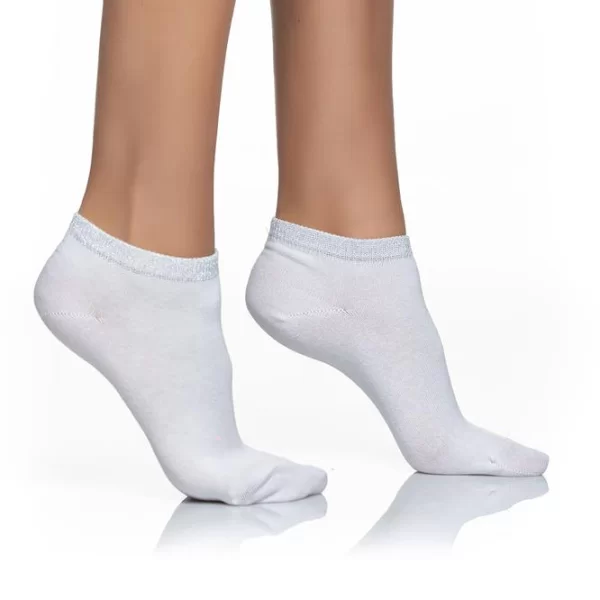 INIZIO ΓΥΝΑΙΚΕΙΑ ΚΟΦΤΗ ΒΑΜΒΑΚΟΛΥΚΡΑ ΜΕ LUREX ΣΤΟ ΛΑΣΤΙΧO 3826 ΛΕΥΚΟ