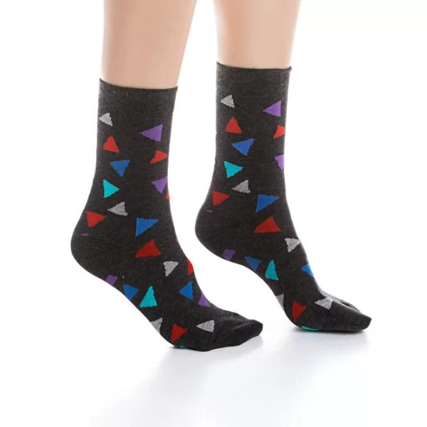 INIZIO ΒΑΜΒΑΚΕΡΗ ΓΥΝΑΙΚΕΙΑ ΚΑΛΤΣΑ INIZIO ΜΕ ΓΕΩΜΕΤΡΙΚΑ ΣΧΗΜΑΤΑ 3102 ΑΝΘΡΑΚΙ