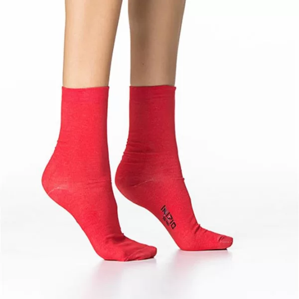 INIZIO ΒΑΜΒΑΚΕΡΗ ΜΟΝΟΧΡΩΜΗ ΓΥΝΑΙΚΕΙΑ ΚΑΛΤΣΑ ΙΝΙΖΙΟ 3110 ΚΟΚΚΙΝΟ