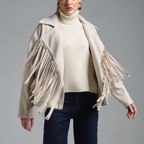  Jacket Κοντό Με Κρόσια