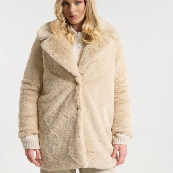  Γούνα Faux Fur Με Φόδρα & Τσέπες