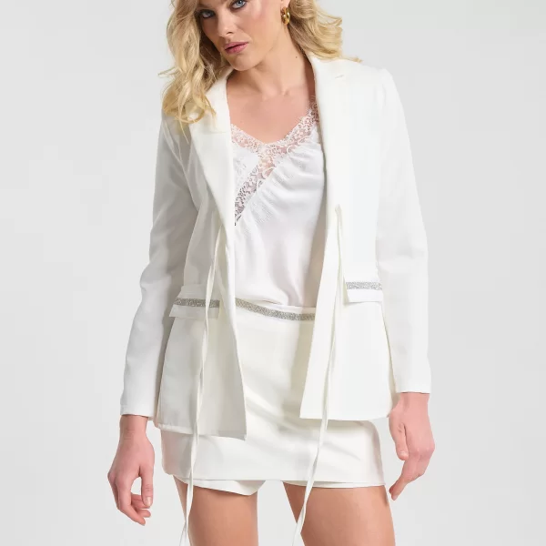  Σακάκι Με Στρας Και Open Back Kellys