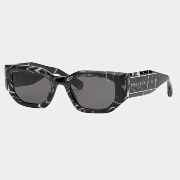PHILIPP PLEIN ΓΥΑΛΙΑ ΗΛΙΟΥ PHILIPP PLEIN BLACK/WHITE PHILIPP PLEIN