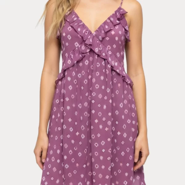 Only ΦΟΡΕΜΑ ONLY ONLGRETCHEN S/L DRESS WVN ASH ROSE ONLY