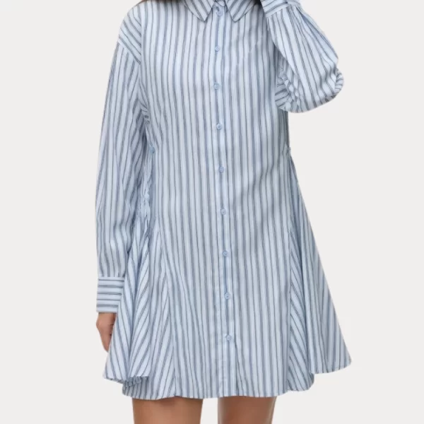 Vero Moda ΦΟΡΕΜΑ VERO MODA SIENA LS SHIRT BUTTON SKYWAY VERO MODA