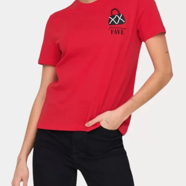 Only TOP ONLY KITA LIFE REG S/S BAGS TOP BOX JRS RED ONLY