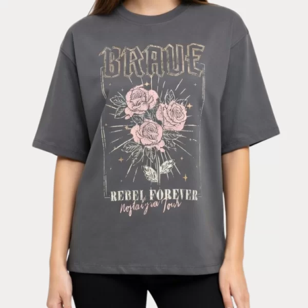 Only T-SHIRT ONLY LANA S/S PRINT TOP BOX MAGNET ONLY