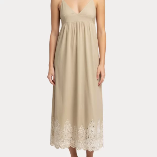 Only ΦΟΡΕΜΑ ONLY TULUM EMB LONG STRAP OLIVE GRAY ONLY