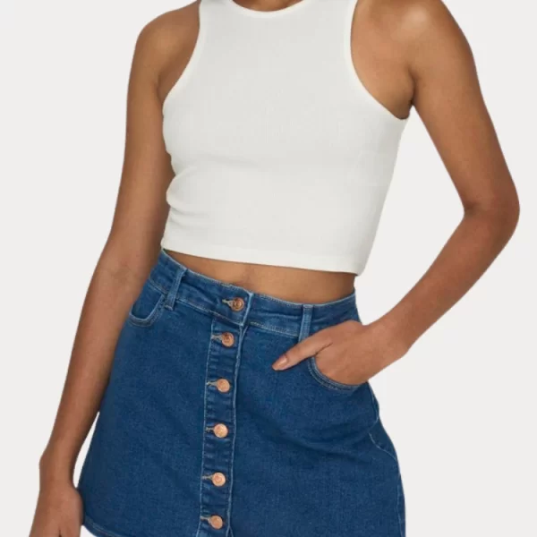 Only CROP TOP ONLY BELIA S/L CLOUD DANCER ONLY