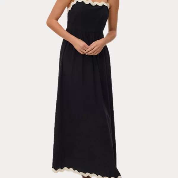 Vero Moda ΦΟΡΕΜΑ VERO MODA VMJENNA SINGLET ANKLE DRESS BLACK VERO MODA