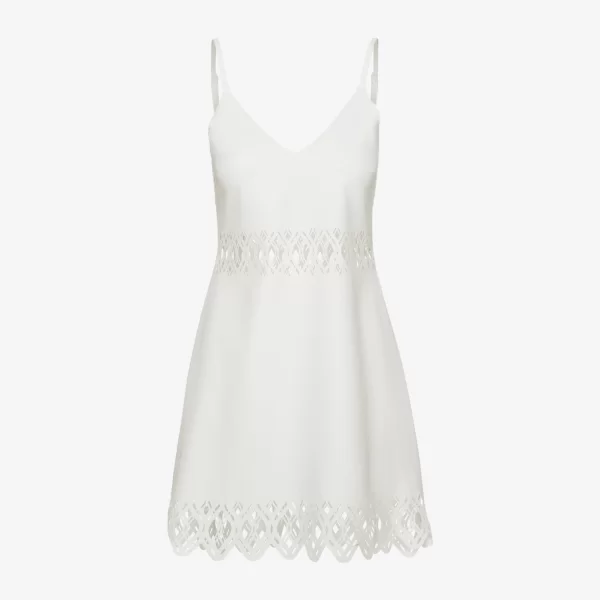 Cutcuutur Mini Dress in White