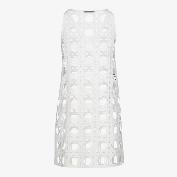 Cutcuutur Oversized Tank Top in White