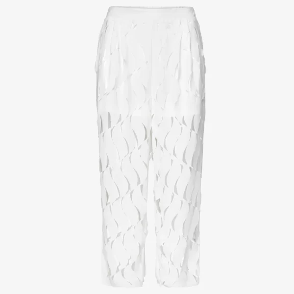 Cropped Pants in White