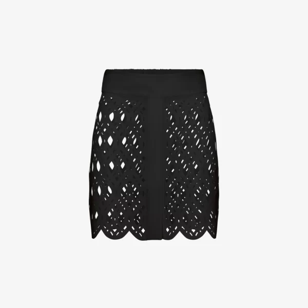 Cutcuutur Mini Skirt in Black