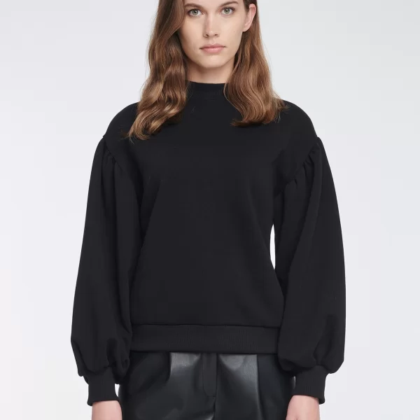 Cutcuutur Sweatshirt With Cut-outs in Black